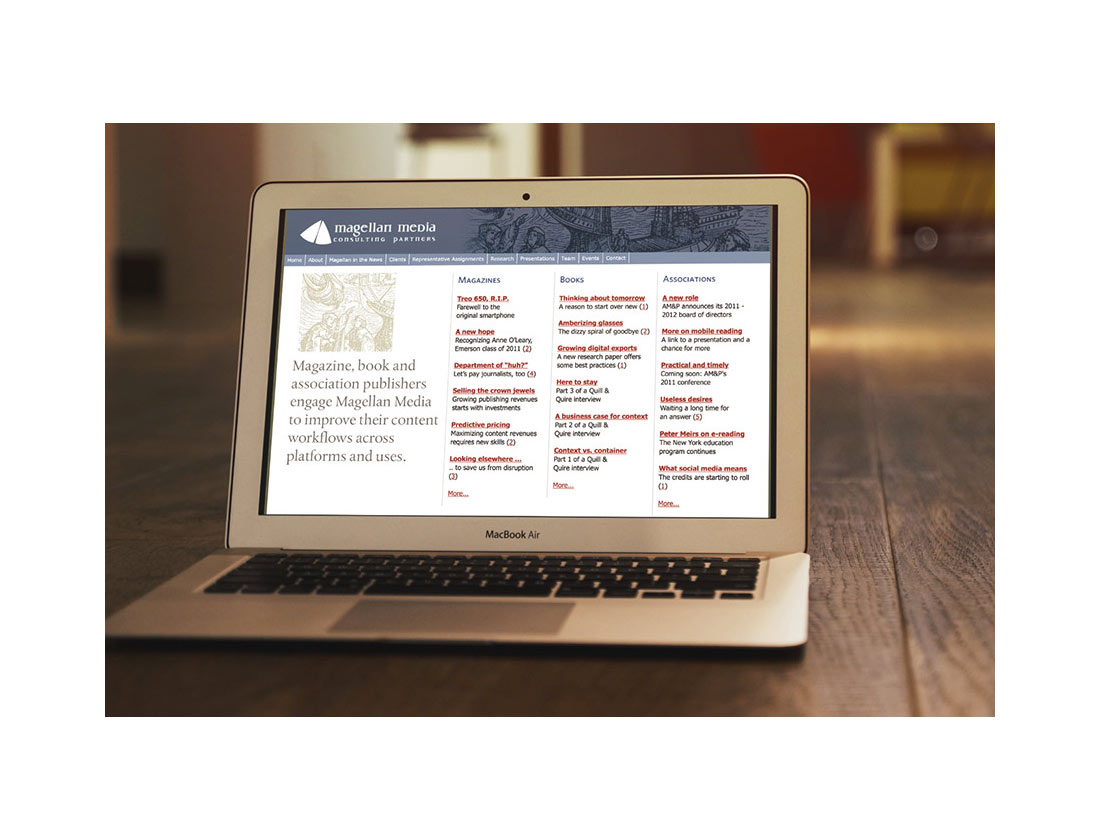 Magellan Media – website